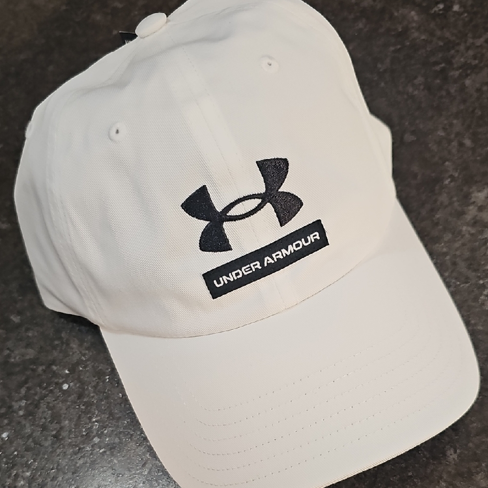Under Armour White Cap